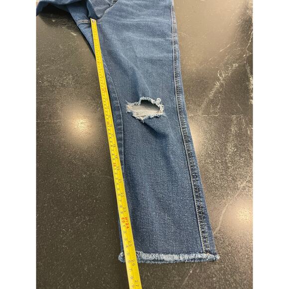 Levi's hi rise distressed skinny jean 12 w31 - Picture 6 of 8